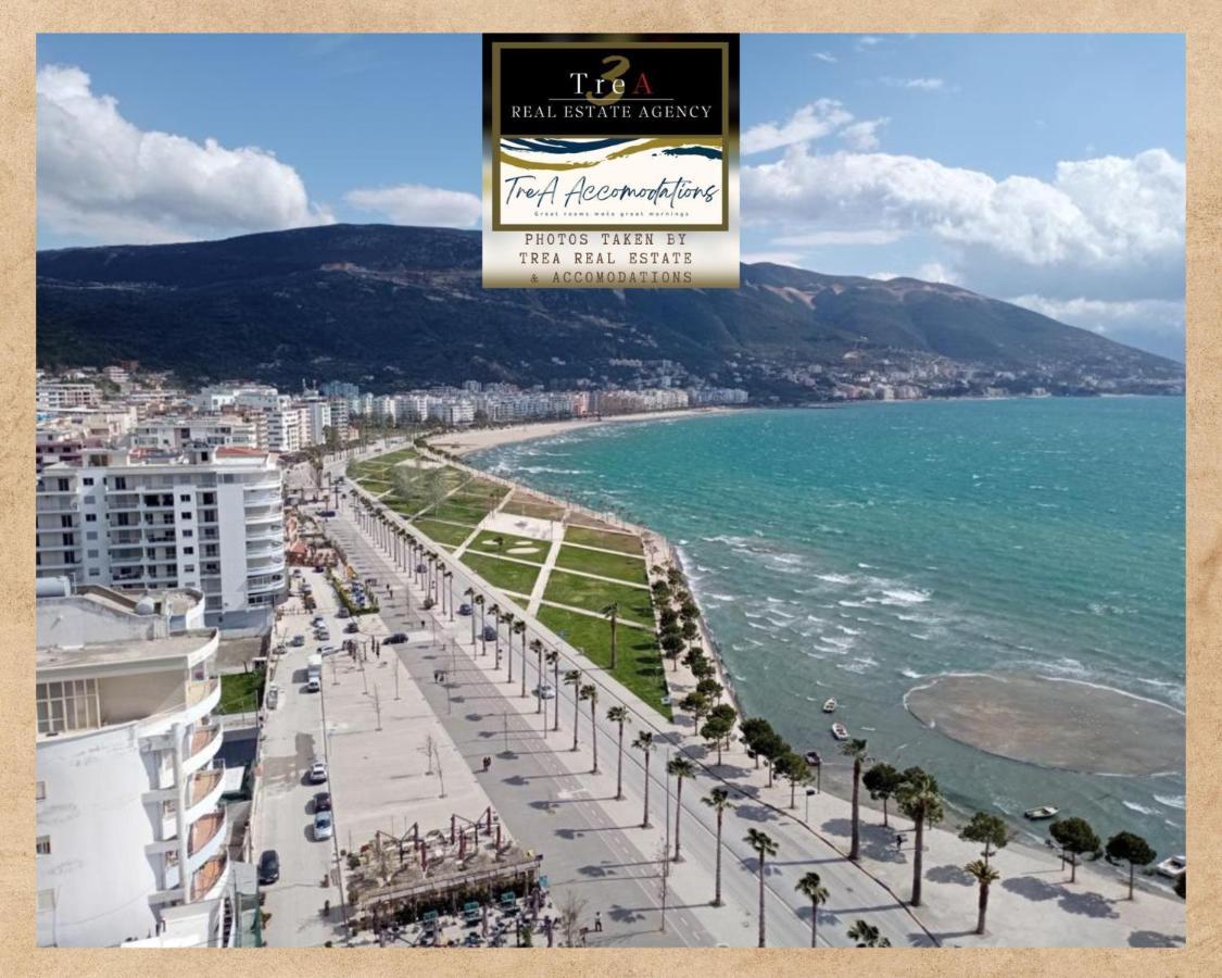 Trea Accomodations - Despacito Port Side Vlorë エクステリア 写真